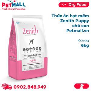 Thức ăn hạt mềm Zenith chó con 6kg
