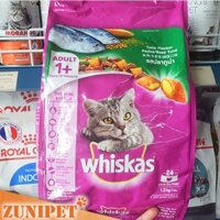 Thức ăn hạt Whiskas cho mèo lớn và mèo con 1.2 kg Nhập khẩu Thái Lan