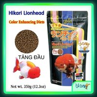 Thức ăn Hikari Lion Head cho cá vàng 350g | Cám LionHead hỗ trợ tăng đầu cho cá vàng (Hàng CTy)