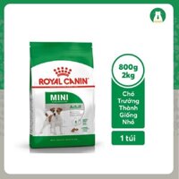 🐶Thức Ăn Khô Cho Chó Trưởng Thành Giống Nhỏ Túi 800gr - Royal Canin Mini Adult 🐶