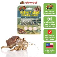 Thức ăn khoáng viên cho ốc mượn hồn [CHÍNH HÃNG] Zoomed hermit crab mineral block food ohmypet