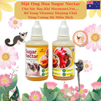 Thức ăn mật ong hoa Sugar Nectar của Australia cho sóc bay sugar glider,khỉ marmoset,vẹt lory,..giàu vitamin,thơm ngon