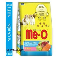 Thức ăn mèo con me-o kitten hương vị Cá Biển 1.1 kg