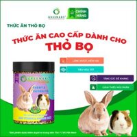Thức ăn Thỏ Cảnh, Bọ Ú, Hà Mã Mini GREENABC  Cung cấp đầy đủ dưỡng chất protein - canxi - lipid lông mượt, tiêu hóa tốt, tăng đề kháng  Hộp 480g