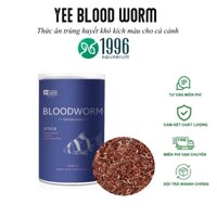 Thức ăn trùng huyết sấy khô Yee Blood Worm hàm lượng đạm cao, giúp cá lớn nhanh lên màu rất đẹp