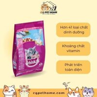 Thức ăn Whiskas cho mèo con hương cá biển túi 1.1kg