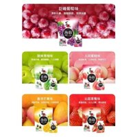 Thực phẩm ăn nhẹ Xizhilang Konjac Jelly 120g túi, trà thạch mận xanh có thể ép, đồ ăn nhẹ cho trẻ em