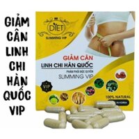 Thực phẩm bảo vệ giảm cân Slimming Vip Linh Chi 30 vien [VIP]