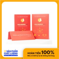 Thực phẩm bảo vệ sức khỏe CND GINSENG Red Nhân sâm hòa tan