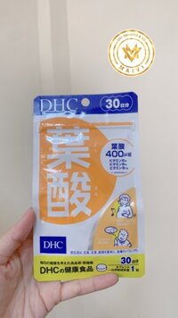 Thực phẩm bảo vệ sức khỏe DHC Folic Acid 30 day HÀNG CHÍNH HÃNG, CÓ TEM PHỤ