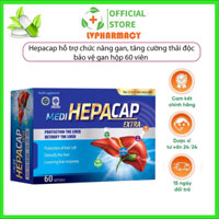 Thực phẩm bảo vệ sức khỏe giải độc gan Medi Hepa Cap Extra (Hộp 60 viên)