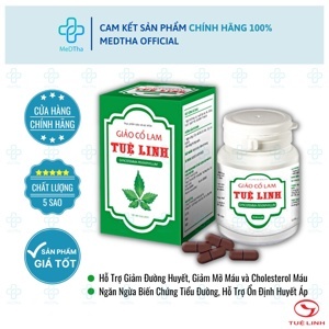 Thực Phẩm Bảo Vệ Sức Khỏe Giảo Cổ Lam Tuệ Linh 100 Viên
