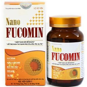 Thực Phẩm Bảo Vệ Sức Khỏe Nano Fucomin Học Viện Quân Y 30 Viên