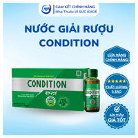 Thực Phẩm Bảo Vệ Sức Khỏe Nước Giải Rượu Condition-Hỗ Trợ Giải Rượu,Giải Độc Gan-Hộp 10 Chai x 100ml