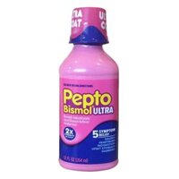 Thực phẩm bảo vệ sức khỏe Siro Pepto Bismol Ultra 354ml của Mỹ hỗ trợ tiêu hoá dạ dày
