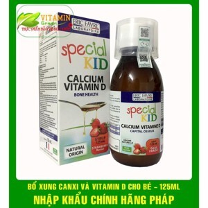 Thực phẩm bảo vệ sức khỏe Special Kid Calcium Vitamine D 125ml