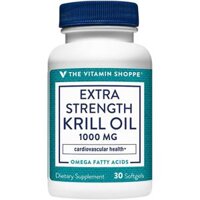 Thực phẩm bảo vệ sức khỏe The Vitamin Shoppe dầu cá EXTRA STRENGTH KRILL OIL VS-3663