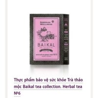 Thực phẩm bảo vệ sức khỏe Trà thảo mộc Baikal tea collection. Herbal tea №6
