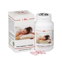 Thực phẩm bảo vệ sức khỏe UBB Melatonin 6mg + B6 6mg | Hộp 100 viên
