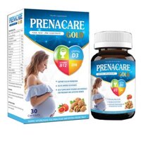 Thực phẩm bảo vệ sức khỏe Viên Bổ Bầu Prenacare Gold Hộp 30 viên