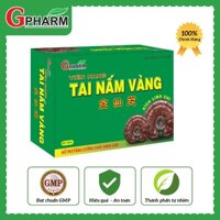 Thực phẩm bảo vệ sức khỏe Viên Nang Tai Nấm Vàng Hỗ trợ tăng cường chức năng gan, tăng cường sức đề kháng (Hộp 60 viên)