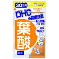 Thực phẩm bảo vệ sức khỏe Viên uống vitamin dành cho Bà bầu DHC Folic Acid  - 30 Ngày
