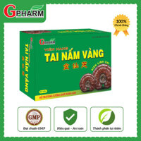 Thực phẩm bảo vệ sức khỏe Viên Nang Tai Nấm Vàng Hỗ trợ tăng cường chức năng gan, tăng cường sức đề kháng Hộp 60 viên