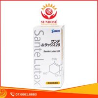 Thực phẩm bảo vệ sức khỏe viên nang mềm Sante Lutax 20 (30 Viên)
