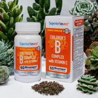 Thực phẩm bảo vệ sức khỏe CHILDREN’S B COMPLEX WITH VITAMIN C - 60 viên (90mg/viên)/lọ