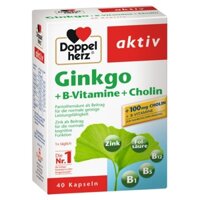 Thực phẩm bảo vệ sức khỏe Ginkgo + Vitamin B + Choline