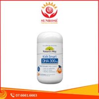 Thực phẩm bảo vệ sức khỏe Nature's Way Kids Smart DHA 300mg Triple Strength (50 viên)