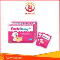 Thực phẩm bảo vệ sức khỏe Nutri Baby Plus (16 gói x 3g)
