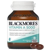 Thực phẩm bảo vệ sức khoẻ vitamin A Blackmores 5000IU 150 viên hỗ trợ thị lực