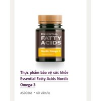 Thực phẩm bảo vệ sức khoẻ Essential Fatty Acids Nordic Omega - 3 giảm mỡ máu, bảo vệ tim mạch của siberian