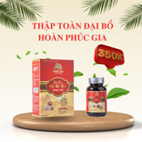 THỰC PHẨM BẢO VỆ SỨC KHOẺ: VIÊN UỐNG THẬP TOÀN ĐẠI BỔ HOÀN PHÚC GIA