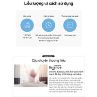 Thực Phẩm Bảo Vệ Sức Khỏe General Balance Probiotics – Men tiêu hoá probiotic, Lợi Khuẩn Cho Đường Ruột Khoẻ Hơn (75g)
