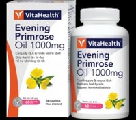Thực phẩm bảo vệ sức khỏe VitaHealth Evening Primrose Oil 1000mg (60 viên)