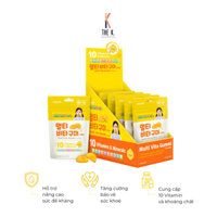 Thực Phẩm Bảo Vệ Sức Khoẻ Inno.N Kẹo Dẻo Dinh Dưỡng Cho Trẻ Em Condition Kids Multi Vita Gummi + Curcumin - Hộp 5 Gói