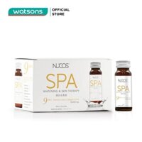 Thực Phẩm Bảo Vệ Sức Khỏe Nucos Spa 10,000mg Whitening & Skin Therapy Giảm Lão Hóa Da 50ml x 10 Chai