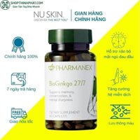 Thực Phẩm Bảo Vệ Sức Khỏe Nuskin BioGinkgo 27/7 Tăng Cường Trí Nhớ Cho Não – Hộp 60 viên