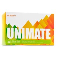 Thực phẩm bảo vệ sức khỏe Unicity UNIMATE Citrus Mint Hộp 30 gói