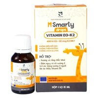 Thực Phẩm Bảo Vệ Sức Khoẻ M'Smarty Drops Vitamin D3-K2