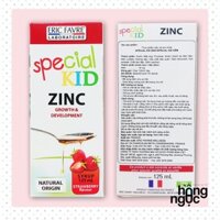 Thực phẩm bảo vệ sức khỏe SPECIAL KID ZINC (Bổ sung kẽm)