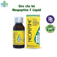 Thực phẩm bảo vệ sức khỏe Neopeptine F Liquid  Neopeptine siro chai 60ml - Hỗ Trợ Tăng Cường Tiêu Hóa Và Hấp Thu Thức Ăn