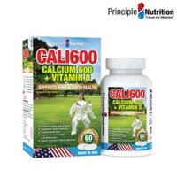 Thực phẩm bảo vệ sức khỏe Principle Nutrition Viên Uống Bổ Sung Canxi 60 Viên