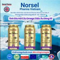 Thực phẩm bảo vệ sức khỏe Nordic Seal Omega 3 S5 (Tinh dầu Hải Cẩu Omega 3 Bắc Âu dòng S5)