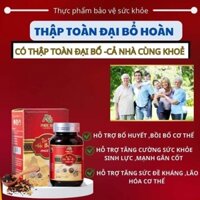 THỰC PHẨM BẢO VỆ SỨC KHỎE:THẬP TOÀN ĐẠI BỔ