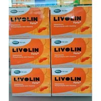 Thực phẩm bảo vệ tế bào gan LIVOLIN FORT_ duy trì chức năng gan [date 8/2025]