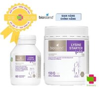 Thực phẩm Bioisland Lysine, Úc (dạng bột/viên) tăng khả năng hấp thụ canxi và chiều cao cho trẻ 7 tháng - 24 tuổi