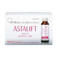 Thực Phẩm Bổ Sung Astalift Drink Pure Whiteshield 10 Chai/Hộp – Chống Lão Hóa, Tăng Cường Sức Khỏe, Dưỡng Trắng Da